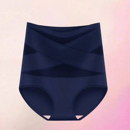 High-waisted shaping panty specifically for postpartum use