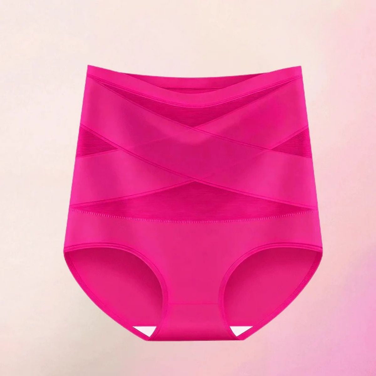 High-waisted shaping panty specifically for postpartum use
