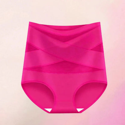 High-waisted shaping panty specifically for postpartum use