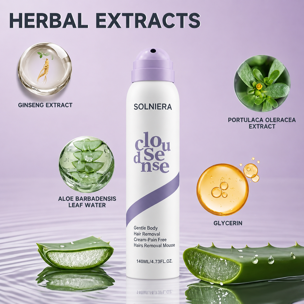 Solniera—Body Hair Removal Spray