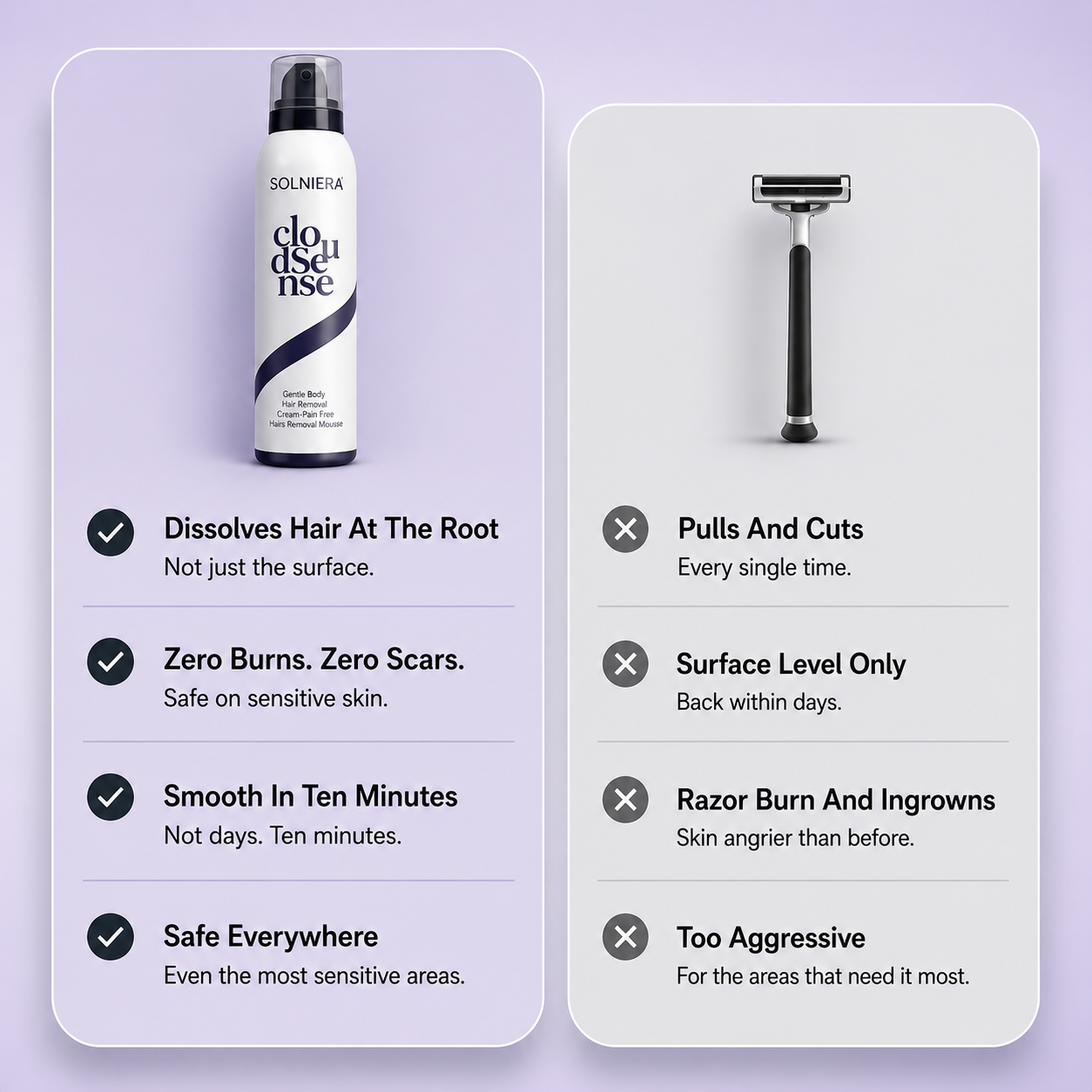 Solniera—Body Hair Removal Spray