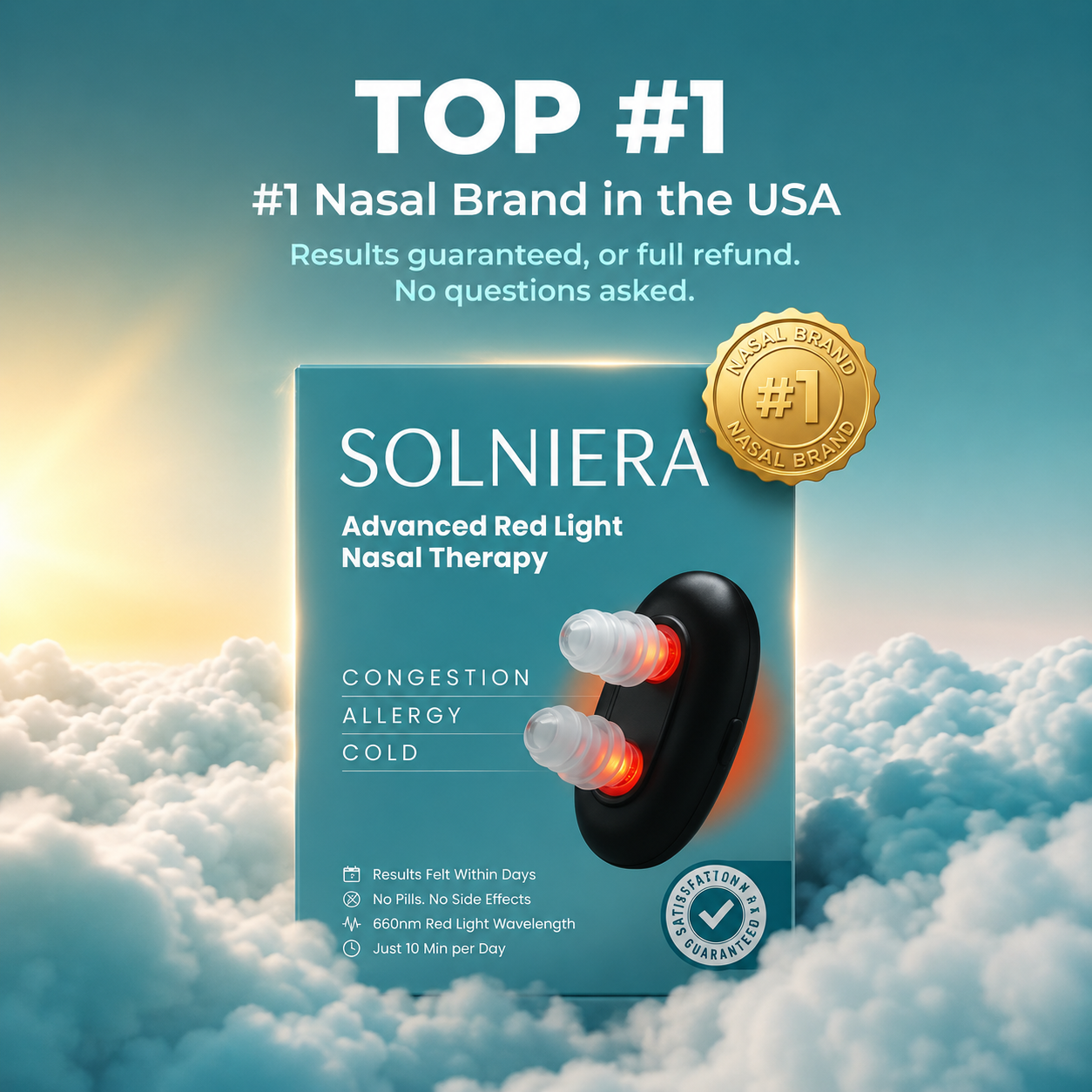 Solniera Red Light Nasal Relief