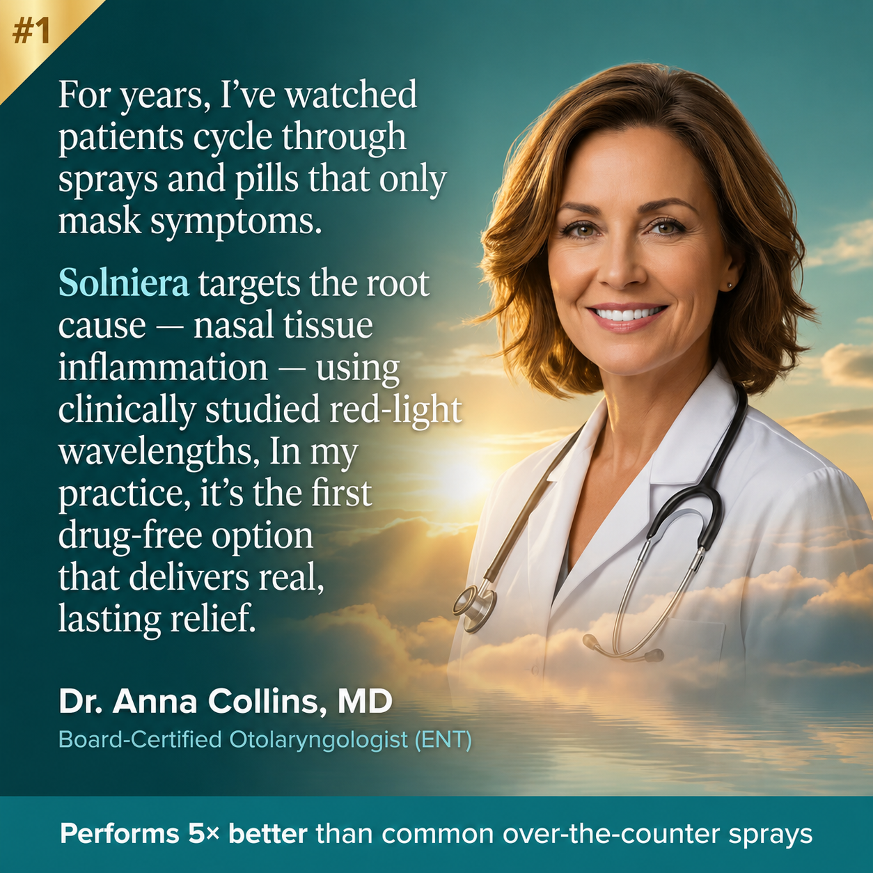Solniera Red Light Nasal Relief