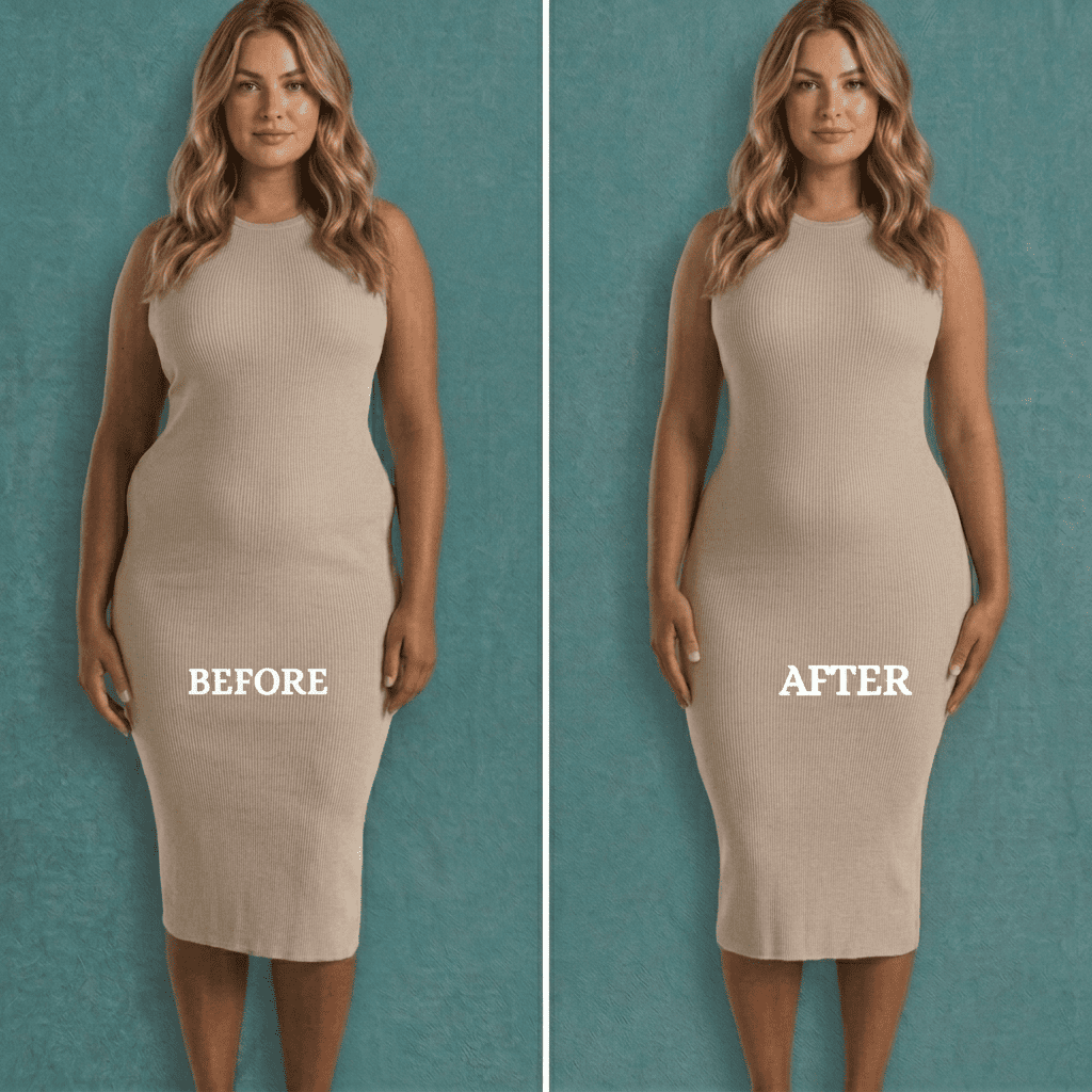High-waisted postpartum