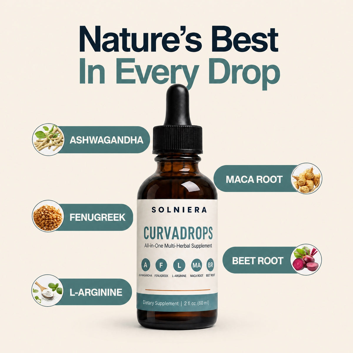 Nature's Best In Every Drop: ingredients