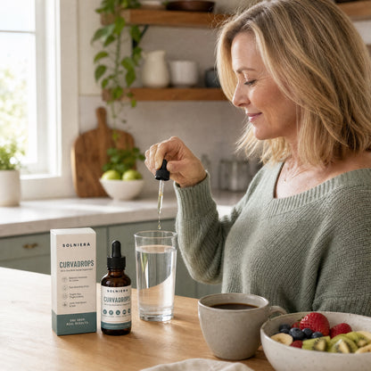 Morning routine with CurvaDrops